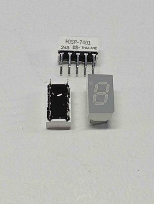 Picture of HDSP-7401  YELLOW 7 SEGMENT ANOT DISPLAY