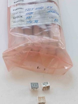 Picture of TDSY-1160-K4  YELLOW 7mm DISPLAY