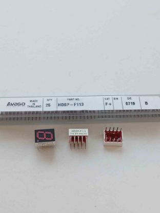 Picture of HDSP-F113  RED 7.62mm DISPLAY