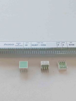 Picture of HLMP-2855  LED Bar Graph Array, Green, 20 mA, 2.2 V, 50 mcd