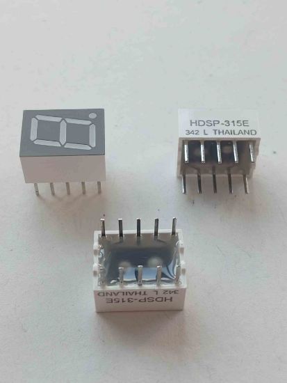 Picture of HDSP-315E  7 SEGMENT 10mm DISPLAY