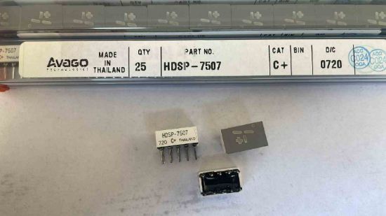 Picture of HDSP-7507  RED  7,62 ANOT DISPLAY