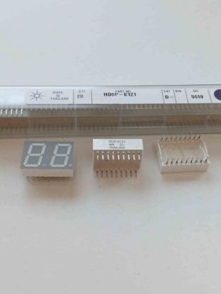 Picture of HDSP-K121 Red 637nm .56in Dual Digit 7 Segment 