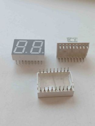 Picture of HDSP-K121 Red 637nm .56in Dual Digit 7 Segment 
