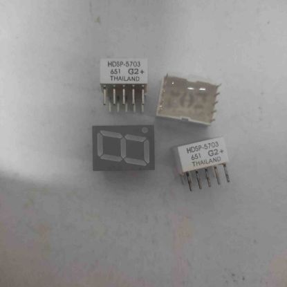 Picture of HDSP-5703  YELLOW 14.2mm DISPLAY