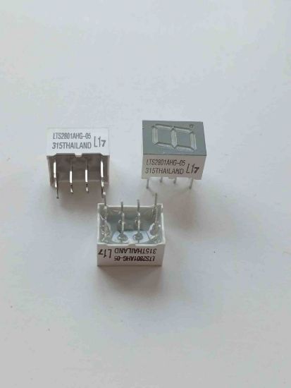 Picture of LTS-2801AHG-05 7mm GREEN  ANOT DISPLAY