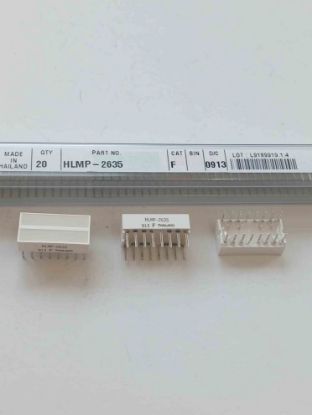 Picture of HLMP-2635 LIGHT BAR 0.8X0.4" HER DUAL