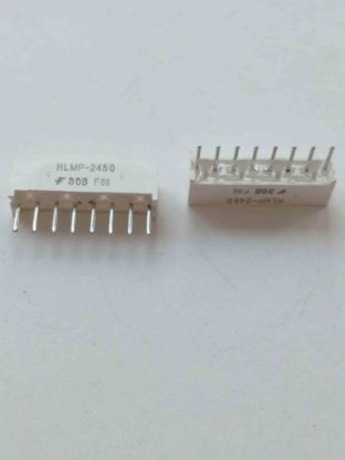 Picture of HLMP-2450  LED Bars & Arrays Yellow 1 Elemt 2.1 V 50 mcd