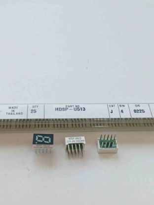 Picture of HDSP-U513  Green 571nm 0.31in 7 Segment