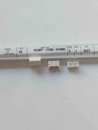 Picture of HLMP-2400-EF000  LED Bars & Arrays Yellow 1 Elemt 2.1 V 25 mcd