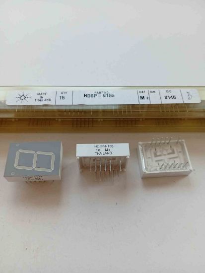 Picture of HDSP-N155   Red 7 Segment 1 Character Common Cathode