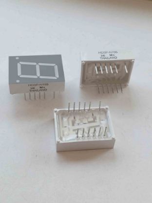 Picture of HDSP-N155   Red 7 Segment 1 Character Common Cathode