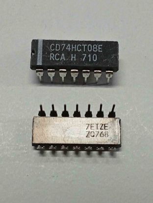 Picture of CD74HCT08E DIP IC