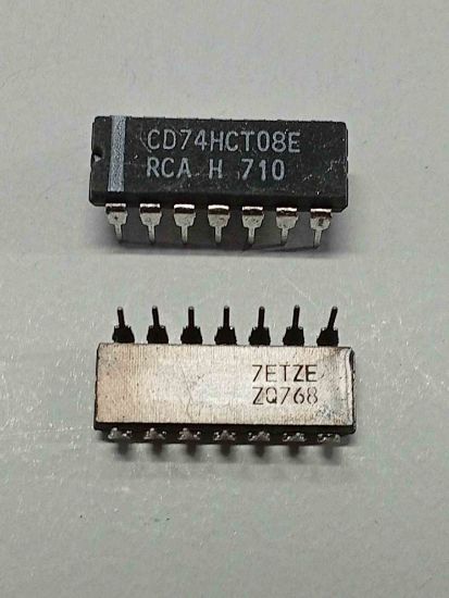 Picture of CD74HCT08E DIP IC