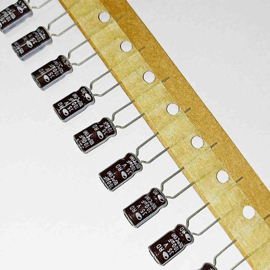 Picture of 100MF 35V 6.3x11mm  105 CAPACITOR