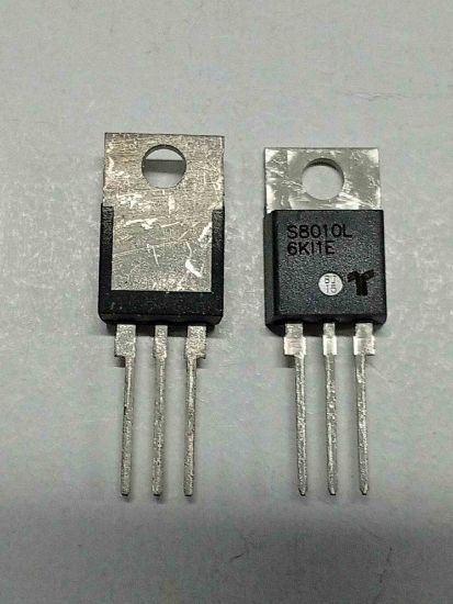 Picture of S8010L 10A 800V TO220 THRISTOR