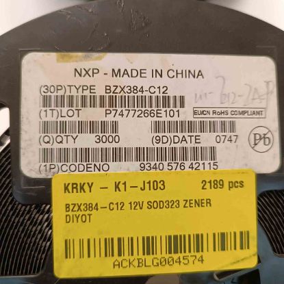 Picture of BZX384-C12 12V SOD323 DIODE