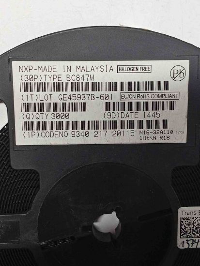Picture of BC847W TRANSISTOR