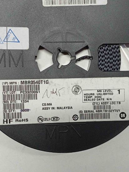Picture of MBR0540T1G 0,5A 40V SOD123 DIODE