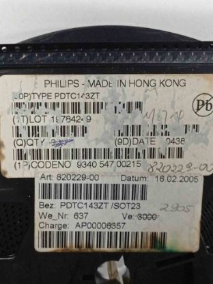 Picture of PDTC143ZT TRANSISTOR