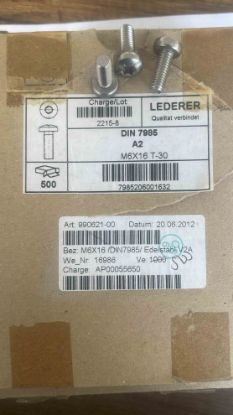 Picture of M6X16T-30