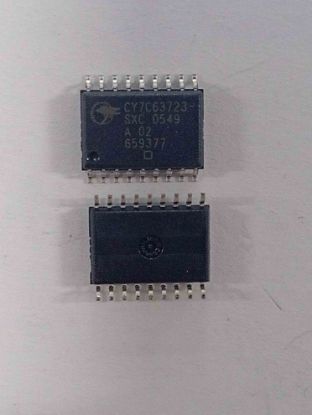Picture of CY7C63723 smd IC