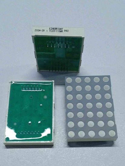 Picture of TC2011GWAPA3 GREEN 5x7 Dotmatrix DISPLAY