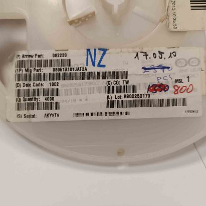 Picture of 08051A101JAT2A 100PF 100V 805 CAPACITOR