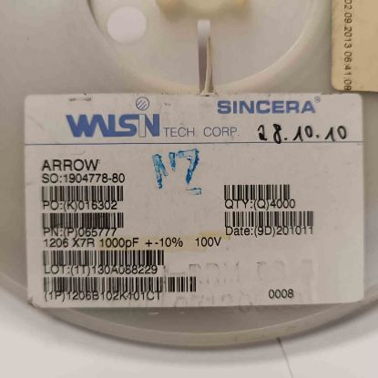 Picture of 130A088229 1000PF 100V CAPACITOR