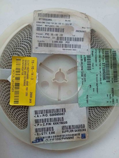 Picture of CL31F106ZPHNNNE 10UF 10V 1206 CAPACITOR