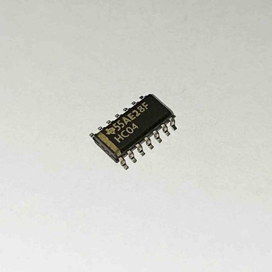 Picture of 74HC04 smd IC