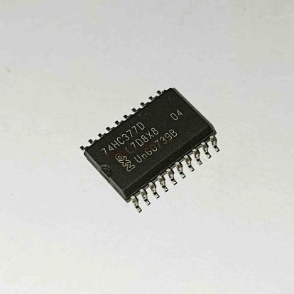 Picture of 74HC377D smd IC