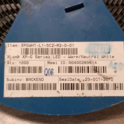 Picture of XPGWHT-L1  YELLOW SMD LED OPTO