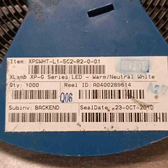Picture of XPGWHT-L1  YELLOW SMD LED OPTO
