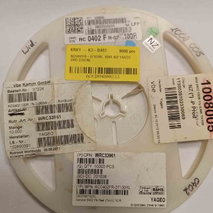 Picture of RC0402FR-07100RL 100R 402 RESISTOR