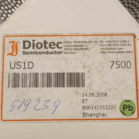 Picture of US1D 200V 1A DO-214AC DIODE