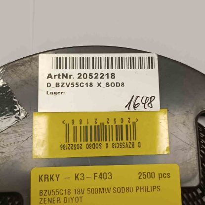 Picture of BZV55C18 18V 500MW SOD80 DIODE