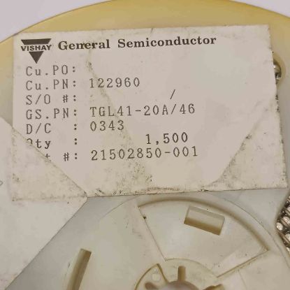 Picture of TGL41-20A/46 20V 400W DO-213AB DIODE