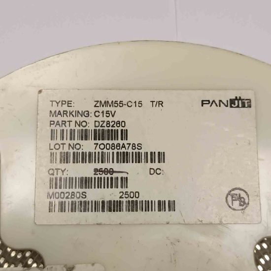 Picture of ZMM55C15 15V 0.5W SOD80 DIODE