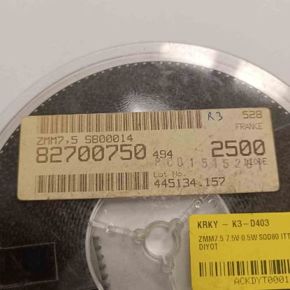 Picture of ZMM7.5 7.5V 0.5W SOD80 DIODE