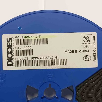 Picture of BAW56-7-F 75V SOT23 DIODE