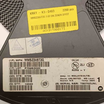 Picture of MMSZ3V6T3G 3.6V DIODE