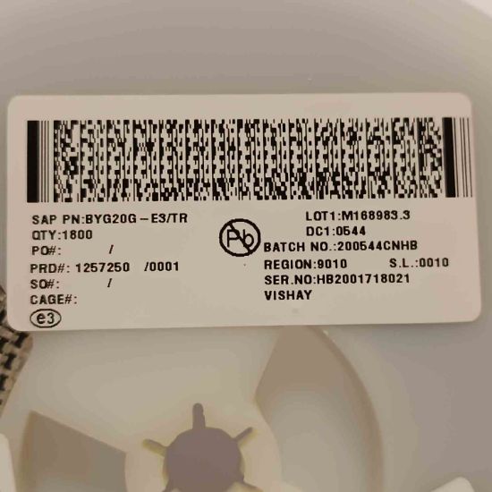 Picture of BYG20G-E3/TR 400V 1.5A DO-214AC DIODE