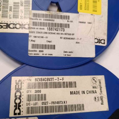 Picture of BZX84C6V2T-7-F 6V2 SOT523 DIODE