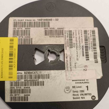 Picture of BZX84C47LT1 47V 47V 225MW SOT23 DIODE