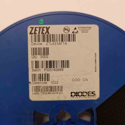 Picture of ZTL431AFTA 2.5-20V SOT23 DIODE
