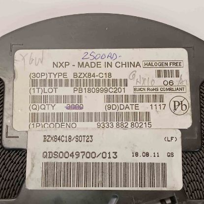 Picture of BZX84-C18 18V 250MW SOT23 DIODE
