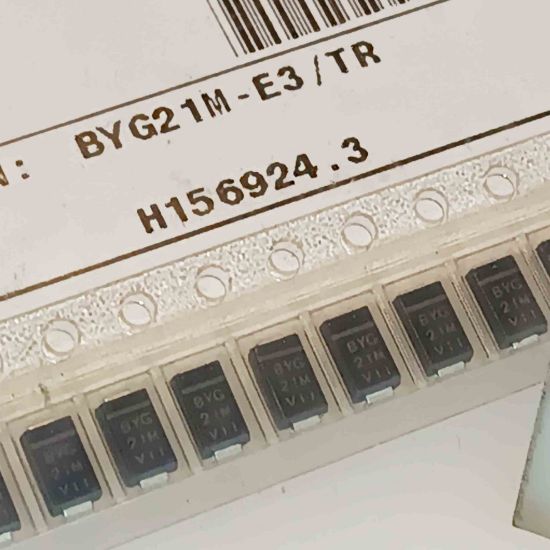 Picture of BYG21M-E3/TR 1000V 1.5A DO214AC DIODE
