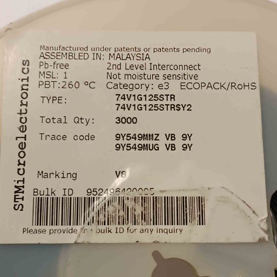 Picture of 74V1G125STR IC