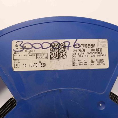 Picture of SN74HC595DR smd IC